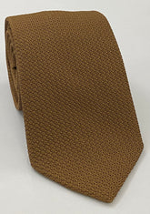 Chocolate Grenadine Grossa Silk Tie GGT-4